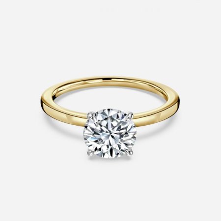 Isabella Round Solitaire Engagement Ring