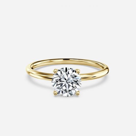 Adaya Round Solitaire Engagement Ring