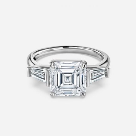 Geraldine Asscher Three Stone Engagement Ring
