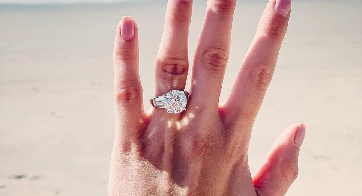 Samina 6ct Marquise Cut Diamond Engagement Ring | Nekta New York
