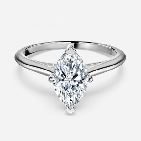 Kensley Marquise Solitaire Engagement Ring