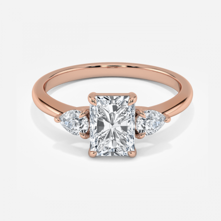 Renai Radiant Three Stone Engagement Ring