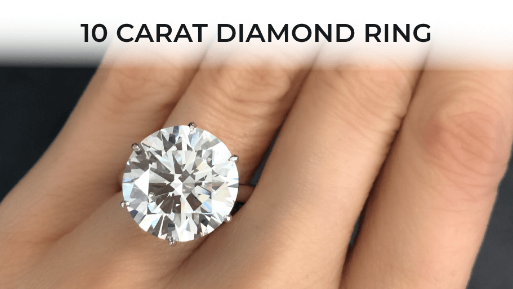 Stunning 10 Carat Diamond Ring that Set the Fashion Frenzy