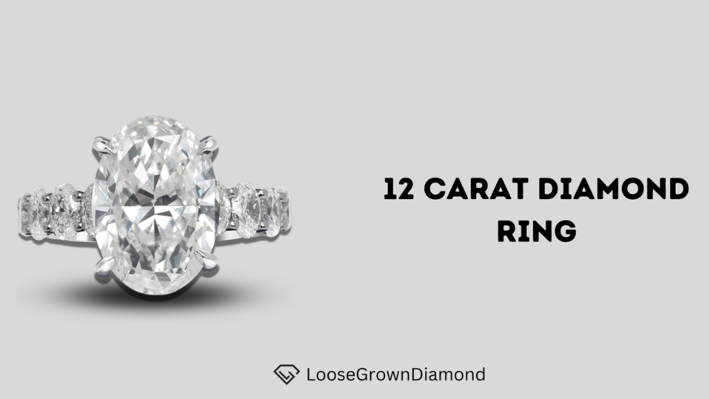 Stunning 12 Carat Diamond Ring