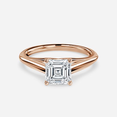 Katelyn Asscher Solitaire Engagement Ring