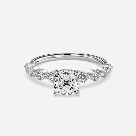 Vivian Cushion Unique Engagement Ring