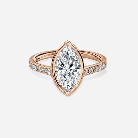 Ali'i Marquise Diamond Band Engagement Ring