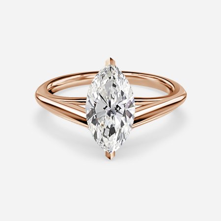 Katelyn Marquise Solitaire Engagement Ring