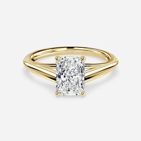 Katelyn Radiant Solitaire Engagement Ring