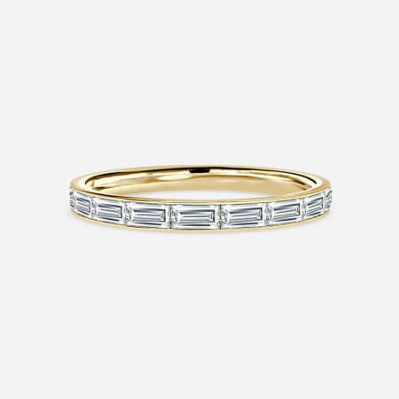 Baguette Cut Diamond Wedding Band