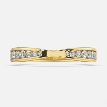 Lark Tapered Shaped Diamond Wedding Ring