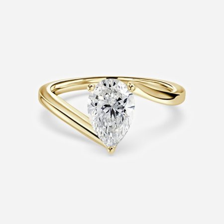 Antares Pear Solitaire Engagement Ring