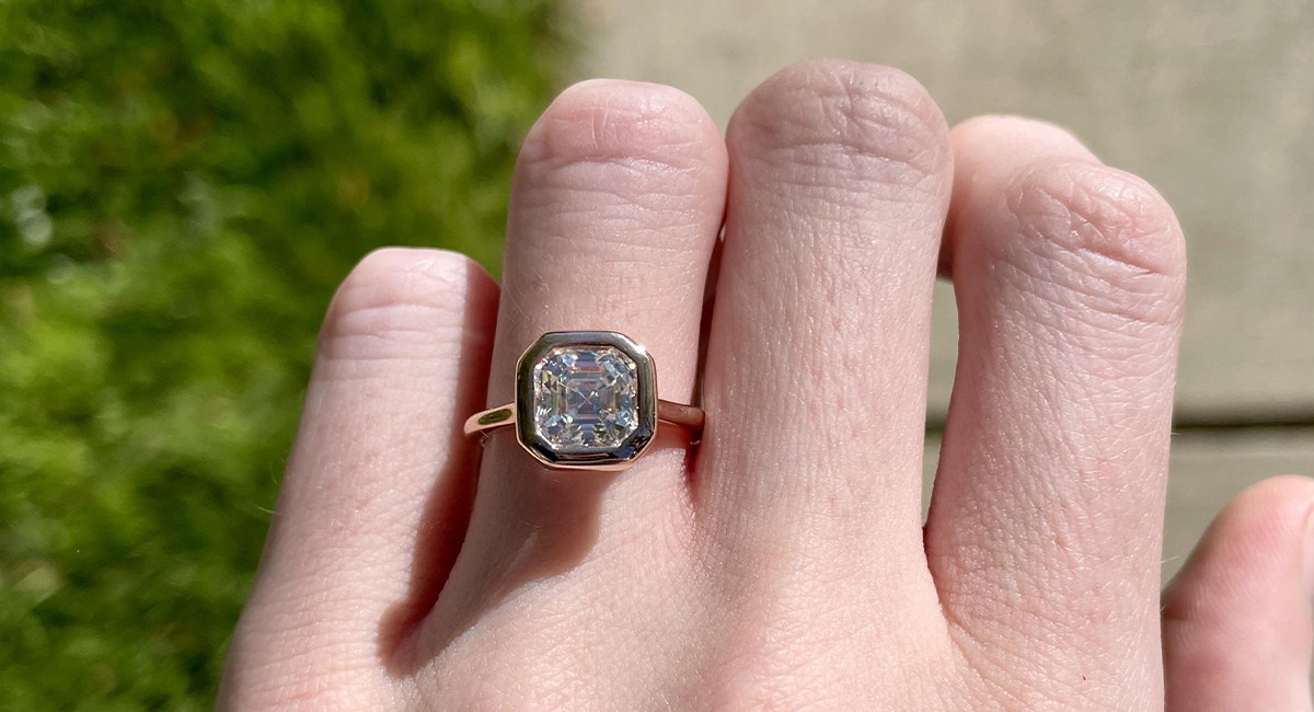 How to Choose Lab Grown Asscher Cut Diamond Ring for Your Loved One